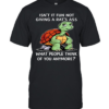 Turtle isn’t it fun not giving a rat’s ass what people think of you anymore  Classic Men's T-shirt
