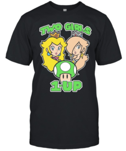 Two Girls 1-Up  Classic Men's T-shirt