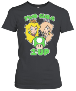 Two Girls 1-Up  Classic Women's T-shirt