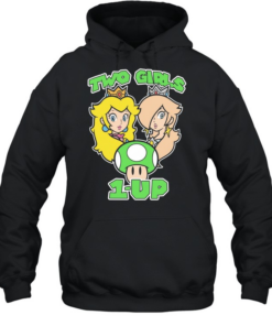 Two Girls 1-Up  Unisex Hoodie