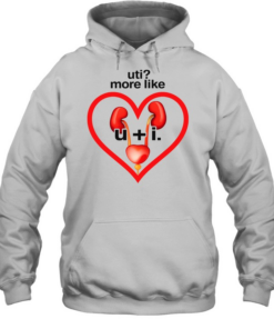 Uti More like U I heart  Unisex Hoodie