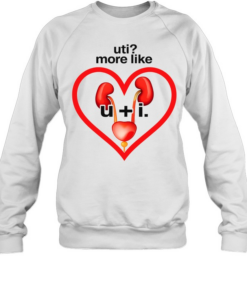 Uti More like U I heart  Unisex Sweatshirt