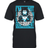 Vegeta I am not a big fan of the government Dragon Ball anime  Classic Men's T-shirt