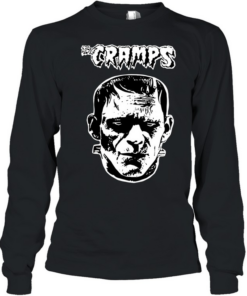 Vintage 90 the cramps  Long Sleeved T-shirt