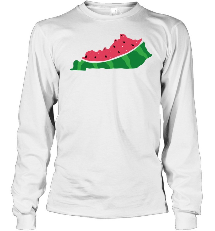 Watermelon KY Shape Long Sleeved T-shirt