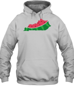 Watermelon KY Shape Unisex Hoodie