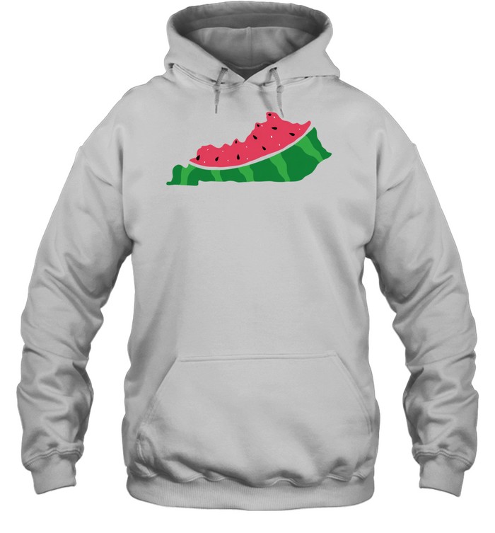 Watermelon KY Shape Unisex Hoodie