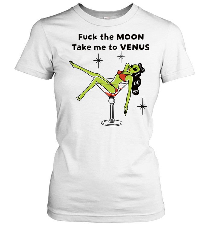 Western Aliens fuck the moon take me to venus Tee Classic Women's T-shirt