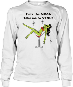 Western Aliens fuck the moon take me to venus Tee Long Sleeved T-shirt
