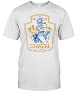 Western Cowgirl Texas 1997  Classic Men's T-shirt