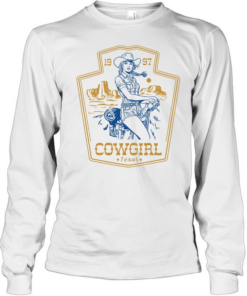 Western Cowgirl Texas 1997  Long Sleeved T-shirt