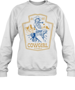 Western Cowgirl Texas 1997  Unisex Sweatshirt