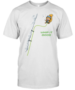 Whip it good rock climbing squirrel Tee Classic Men's T-shirt