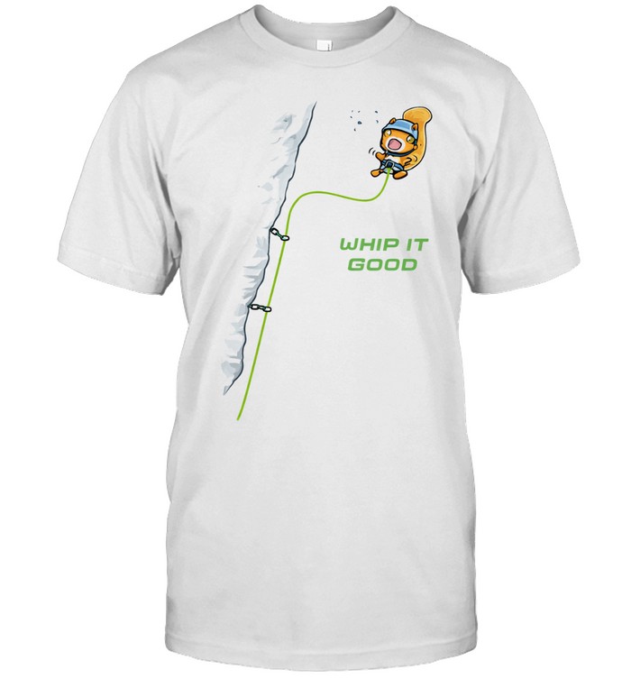 Whip it good rock climbing squirrel Tee Classic Men's T-shirt