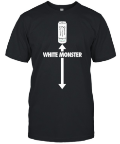White Monster Energy Zero Ultra  Classic Men's T-shirt