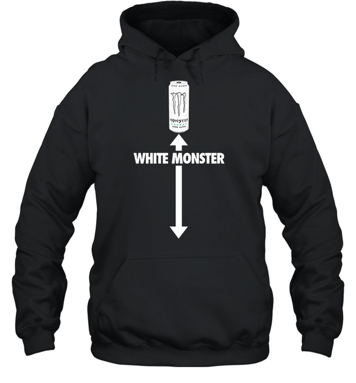 White Monster Energy Zero Ultra Unisex Hoodie