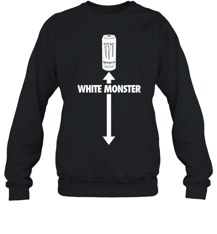 White Monster Energy Zero Ultra Unisex Sweatshirt