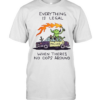 Wizard police everything is legal when theres no cops around  Classic Men's T-shirt