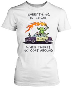 Wizard police everything is legal when theres no cops around  Classic Women's T-shirt