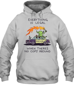 Wizard police everything is legal when theres no cops around  Unisex Hoodie