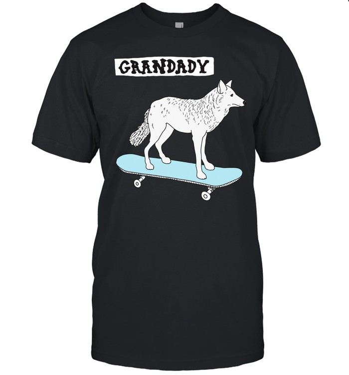 Wolf granddaddy blue wave Classic Men's T-shirt