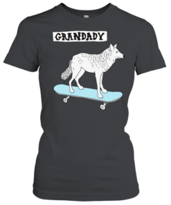 Wolf granddaddy blue wave Classic Women's T-shirt