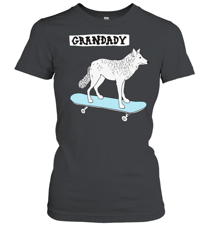 Wolf granddaddy blue wave Classic Women's T-shirt