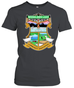 Woodlawn Lake Community Association in San Antonio Texas  Classic Women's T-shirt