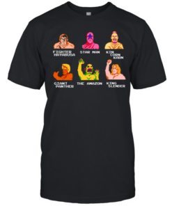 Wrestling In classic games cartoon vintage  Classic Men's T-shirt
