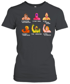Wrestling In classic games cartoon vintage  Classic Women's T-shirt
