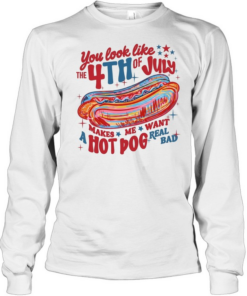 You Look Like The 4th Of July Long Sleeved T-shirt