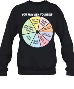 You may ask yourself how did I get here how do I work this my God what have I done  Unisex Sweatshirt