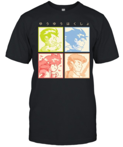 YuYu Hakusho chibi Detective Gang  Classic Men's T-shirt