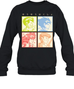 YuYu Hakusho chibi Detective Gang  Unisex Sweatshirt