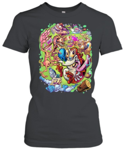 aphex twin ren and stimpy mashup  Classic Women's T-shirt