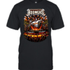 baseball flaming batter graphic  Classic Men's T-shirt