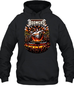 baseball flaming batter graphic Unisex Hoodie