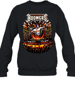 baseball flaming batter graphic Unisex Sweatshirt