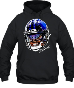 big face helmet  Unisex Hoodie
