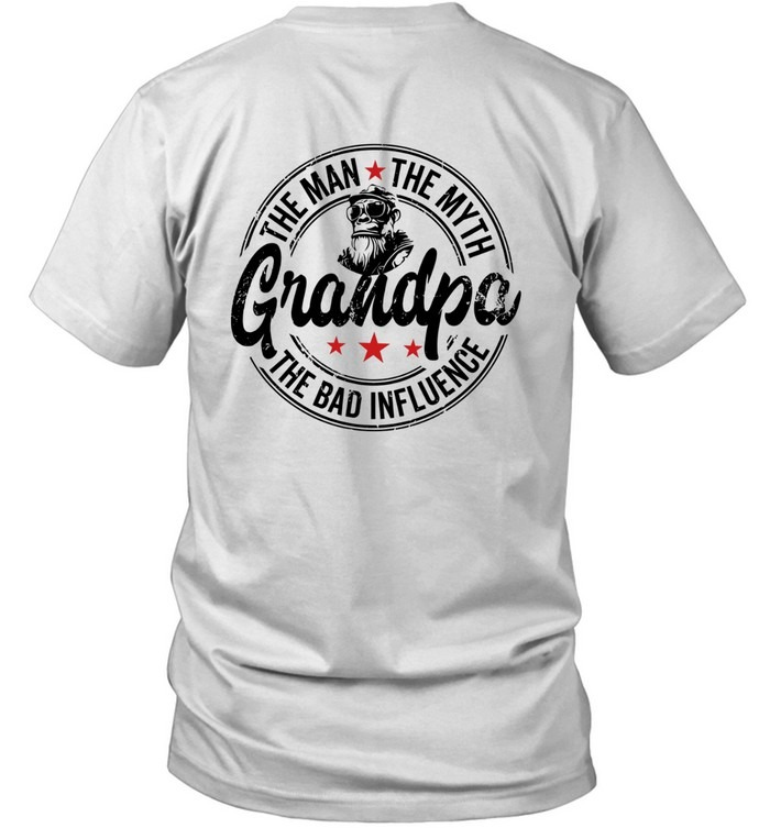 the man the myth grandpa shirt