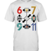 6 7 9 11 meme T Classic Men's T-shirt