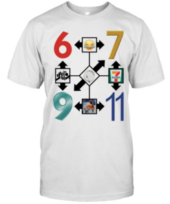 6 7 9 11 meme T Classic Men's T-shirt