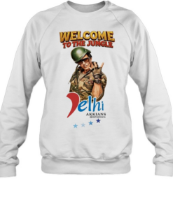 Akshay Kumar Welcome to the Jungle Jelhi Akkians  Unisex Sweatshirt