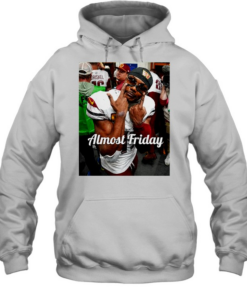 Almost Friday Scary Terry Washington Commanders T Unisex Hoodie