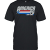 America 1976 250 years patriotic flag star  Classic Men's T-shirt