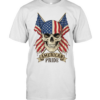 American Pride Skull Veteran Patriot T Classic Men's T-shirt