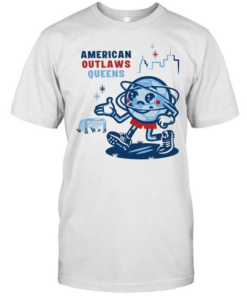 American outlaws queens soccer cartoon T Classic Men's T-shirt