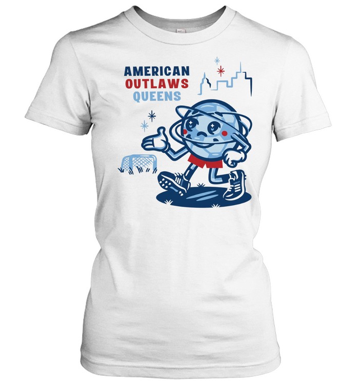 American outlaws queens soccer cartoon T Classic Women's T-shirt