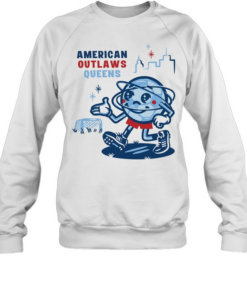 American outlaws queens soccer cartoon T Unisex Sweatshirt