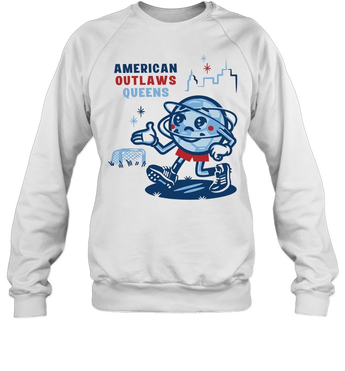 American outlaws queens soccer cartoon T Unisex Sweatshirt